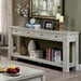 Meadow Antique White Sofa Table - Olympia Furniture (Saint George, Utah)