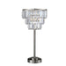 Meg Clear Table Lamp - Olympia Furniture (Saint George, Utah)