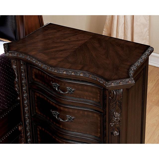 Monte Vista I Brown Cherry Night Stand - Olympia Furniture (Saint George, Utah)