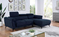 NAPANEE Sectional, Navy - Olympia Furniture (Saint George, Utah)