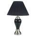 Niki Black Table Lamp (6/CTN) - Olympia Furniture (Saint George, Utah)