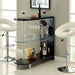 Numbi Black/Chrome Mini Server - Olympia Furniture (Saint George, Utah)