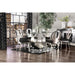 ORLA Silver/Black Dining Table - Olympia Furniture (Saint George, Utah)