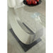 ORLA Silver/Black Dining Table - Olympia Furniture (Saint George, Utah)