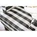 Patricia Ivory/Black Stripe Chair - Olympia Furniture (Saint George, Utah)