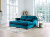 PEREGRINE Sectional, Teal - Olympia Furniture (Saint George, Utah)