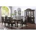 Petersburg Dark Gray Dining Table w/ 1x18"Leaf - Olympia Furniture (Saint George, Utah)