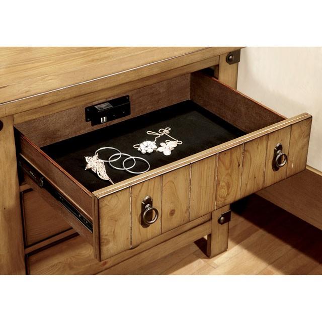 PIONEER Weathered Elm Night Stand - Olympia Furniture (Saint George, Utah)