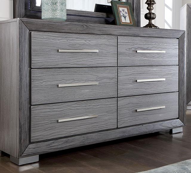 RAIDEN Dresser, Gray - Olympia Furniture (Saint George, Utah)