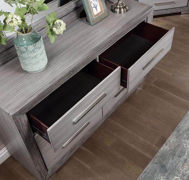 RAIDEN Dresser, Gray - Olympia Furniture (Saint George, Utah)