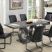 Saskia Gray Dining Table - Olympia Furniture (Saint George, Utah)