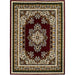 SHINTA Burgundy 5' X 8' Area Rug - Olympia Furniture (Saint George, Utah)
