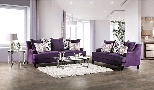Sisseton Purple Sofa - Olympia Furniture (Saint George, Utah)