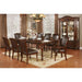 Sylvana Brown Cherry/Espresso Arm Chair (2/CTN) - Olympia Furniture (Saint George, Utah)