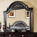 Syracuse Dark Walnut Mirror - Olympia Furniture (Saint George, Utah)