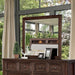 Tywyn Dark Oak Mirror - Olympia Furniture (Saint George, Utah)