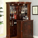 VOLTAIRE Dark Cherry Curio - Olympia Furniture (Saint George, Utah)