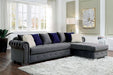 WILMINGTON Sectional, Gray - Olympia Furniture (Saint George, Utah)