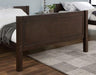 STAMOS Full/Full Bunk Bed, Walnut - Olympia Furniture (Saint George, Utah)