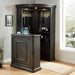 Voltaire Gray Curio Cabinet - Olympia Furniture (Saint George, Utah)
