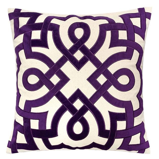 Jorja Purple 20" X 20" Pillow, Purple - Olympia Furniture (Saint George, Utah)