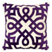 Jorja Purple 20" X 20" Pillow, Purple - Olympia Furniture (Saint George, Utah)