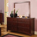 Omnus Cherry Mirror - Olympia Furniture (Saint George, Utah)
