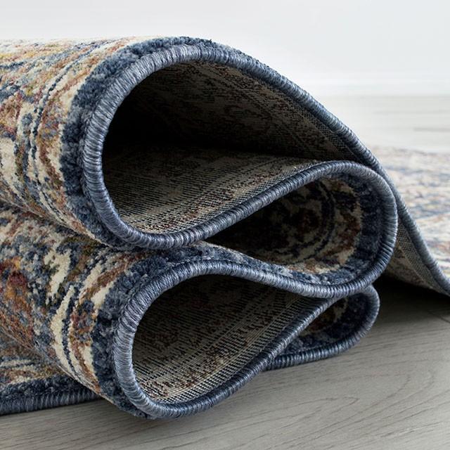 Payas Blue/Multi 5' X 7' Area Rug - Olympia Furniture (Saint George, Utah)