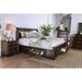 Brandt Brown Cherry Queen Bed - Olympia Furniture (Saint George, Utah)