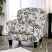 Nash Ivory Chair, Floral - Olympia Furniture (Saint George, Utah)