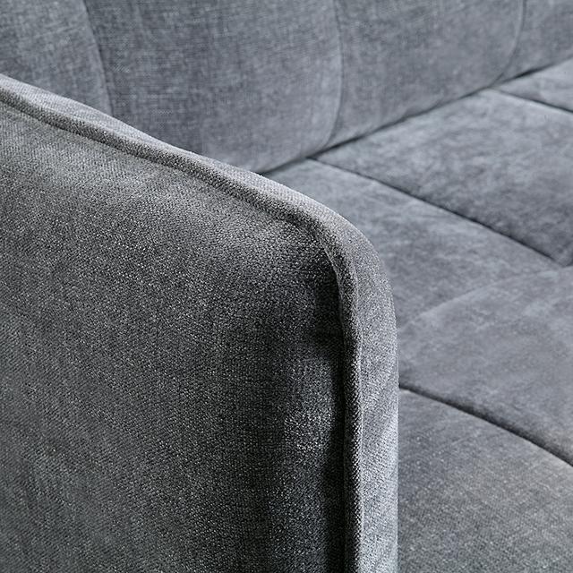 LYNDA Sofa w/ Pillows, Dark Gray - Olympia Furniture (Saint George, Utah)