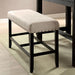 SANIA II Antique Black/Beige Counter Ht. Bench - Olympia Furniture (Saint George, Utah)