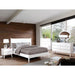 LENNART II Black & White Cal.King, E.King, Full, Queen, Twin Bed - Olympia Furniture (Saint George, Utah)