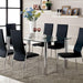 Oahu Chrome Dining Table - Olympia Furniture (Saint George, Utah)