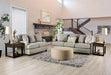 STEPHNEY Sofa, Gray/Gold - Olympia Furniture (Saint George, Utah)