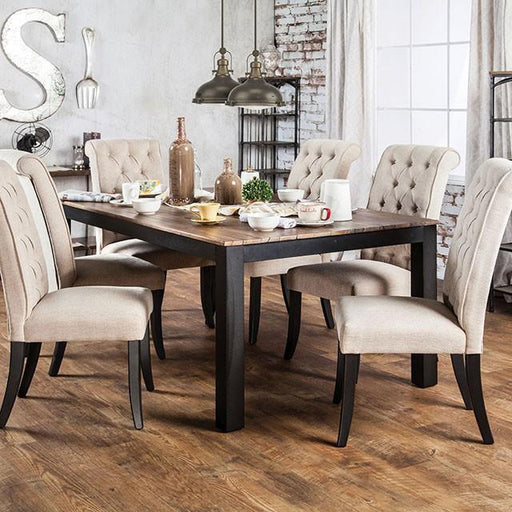 MARSHALL Rustic Oak Dining Table - Olympia Furniture (Saint George, Utah)
