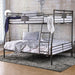 Olga I Antique Black Full/Full Bunk Bed - Olympia Furniture (Saint George, Utah)