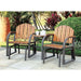 PERSE Dark Gray/Oak Rocking Chair - Olympia Furniture (Saint George, Utah)