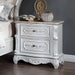 ROSALIND Night Stand, Pearl White - Olympia Furniture (Saint George, Utah)