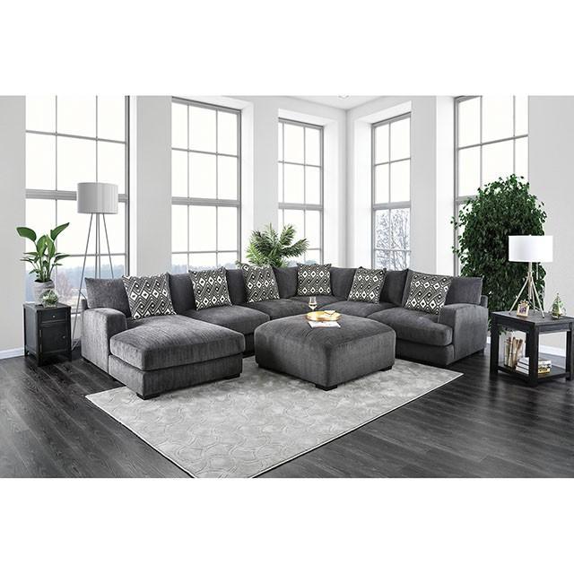 Kaylee Gray U-Shaped Sectional - Olympia Furniture (Saint George, Utah)