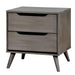 Lennart Gray Night Stand - Olympia Furniture (Saint George, Utah)