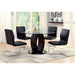 LODIA I Black/Silver Side Chair - Olympia Furniture (Saint George, Utah)