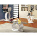 LODIA III White End Table, White - Olympia Furniture (Saint George, Utah)