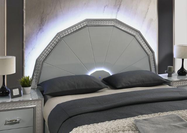 Cassiopeia E.King & Queen Bed Squre & Circular - Olympia Furniture (Saint George, Utah)