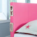 Evans Bed Espresso & Pink - Olympia Furniture (Saint George, Utah)