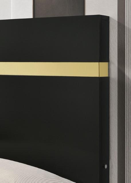 Lillestrom Bed Black - Olympia Furniture (Saint George, Utah)