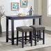 Caerleon 3 & 4 Piece Counter Ht. Set Gray & Blue - Olympia Furniture (Saint George, Utah)