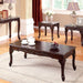 Cheshire Dark Cherry 3 Pc. Coffee Table Set - Olympia Furniture (Saint George, Utah)