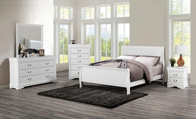 Louis Philippe Nightstand - Olympia Furniture (Saint George, Utah)