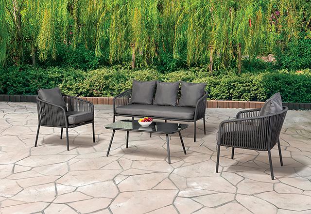 Myesha 4 Pc. Conversation Set - Olympia Furniture (Saint George, Utah)